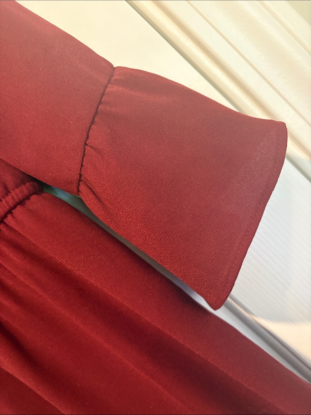 Maurices Wine Red Dress Large - Picture 6 of 8
